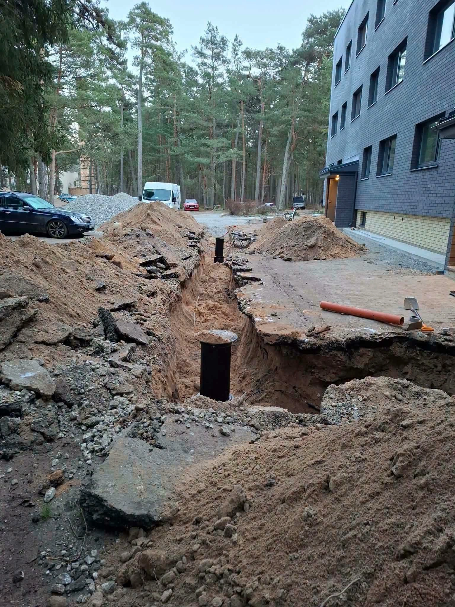 Kaevetööd ja infrastruktuur